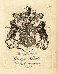 Blason du très honorable George Nevile - Andrew Johnston