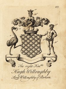 Blason du très honorable Hugh Willoughby, Lord Willoughby de Parham - Andrew Johnston