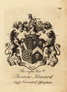 Blason du très honorable Thomas Howard, 2e comte d