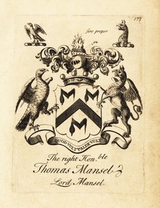 Blason du très honorable Thomas Mansel, Lord Mansel - Andrew Johnston