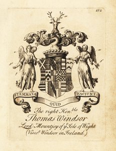 Blason du très honorable Thomas Windsor, Lord Mountjoy de l