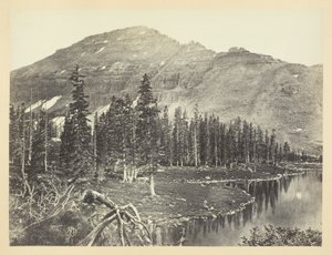 Lac à la tête de la Bear River, Uintah Mountain - Andrew Joseph Russell
