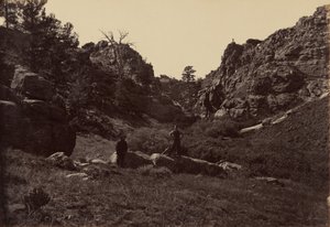 Planche 10. Porte du Diable, Canon de Dale Creek, 1869 (photo) - Andrew Joseph Russell