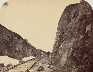 Planche 1. Coupe de Carmichael, Granite Canon, 1869 (photo) - Andrew Joseph Russell