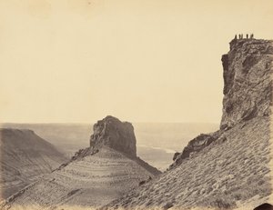 Planche 23. Sur les montagnes de la rivière Verte, 1869 (photo) - Andrew Joseph Russell