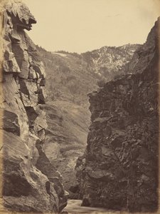Planche 40. Porte du Diable, Canon Weber, 1869 (photo) - Andrew Joseph Russell