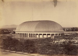 Planche 50. Grand tabernacle mormon, 1869 (photo) - Andrew Joseph Russell