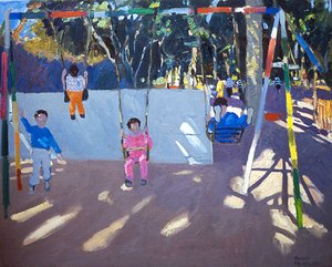 Enfants se balançant, 1996