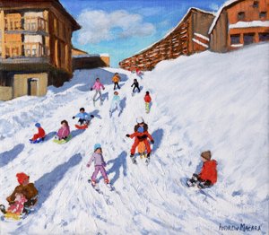 Luge de Noël, Les Arcs