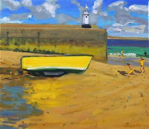 Bateau jaune, St Ives, 2017 - Andrew Macara