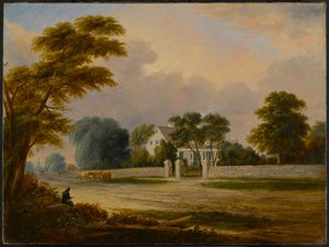 La Ferme Bergen, années 1830 - Andrew Richardson