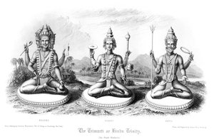 La Trimurti ou Trinité hindoue - Andrew Thomas