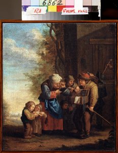 Le vendeur de lunettes, ou allégorie de la Vue - Andries Both