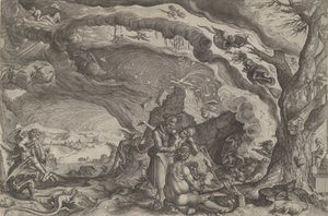 Sorcières se préparant pour le sabbat, vers 1610 - Andries Stock