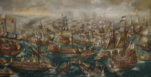 La Bataille de Lépante le 7 octobre 1571, 1640 - Andries van Eertvelt