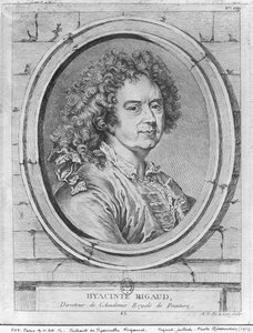 Portrait de Hyacinthe Rigaud, 1752-65