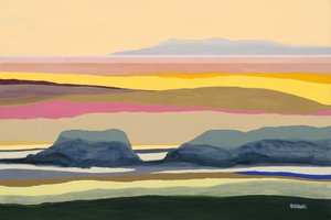 Horizon désertique en couches - Angela Seear