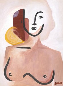 Femme sereine et abstraite - Angela Seear