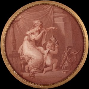 La vie de Cupidon - Angelica (after) Kauffmann