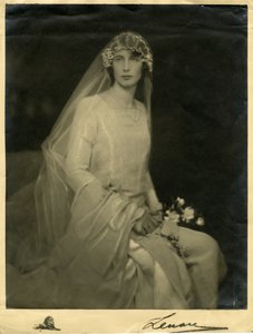 Photo de mariage de Lady Anne Hunloke (née Cavendish)