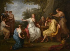 La Douleur de Télémaque - Angelica Kauffmann
