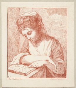 La fille lisant - Angelica Kauffmann