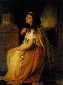 Lady Hamilton (c.1765-1815) en costume pour ses 