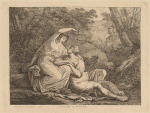 Renaud et Armide - Angelica Kauffmann