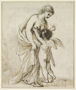 Vénus et Cupidon - Angelica Kauffmann