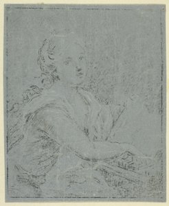 Femme au clavecin - Angelica Kauffmann