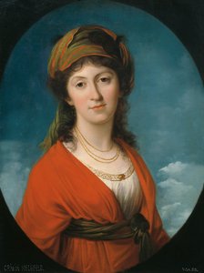 Portrait de la comtesse Marie Thérèse Meerfeld, née Dietrichstein, vers 1790 - Angelica Kauffmann