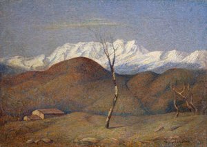 Monterossino en hiver - Angelo Barabino