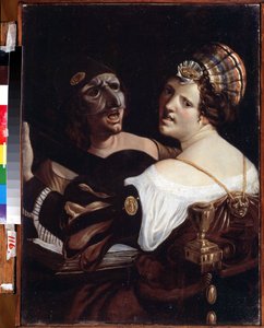 Comédiens chantant - Angelo Carlo Velli