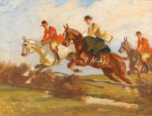 French : Cavalier de saut d