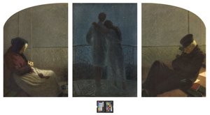 Entre rêve et réalité? - Angelo Morbelli