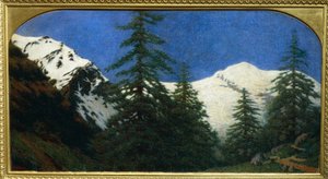 Hautes montagnes - Angelo Morbelli