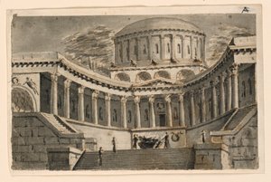 Décor de scène, Atrium du Temple