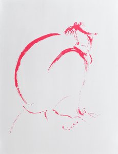 Nu plié cramoisi, 2006
