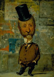 Caricature de Carlo Lorenzini - Angiolo Tricca