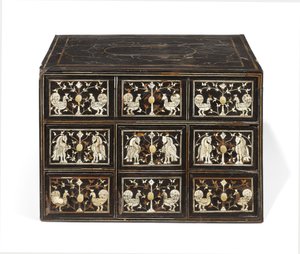 Cabinet de Table, fin du XVIIe siècle - Anglo Indian School