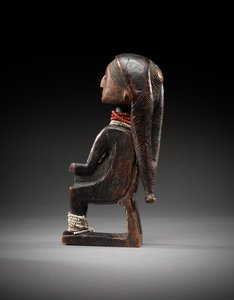 Pipe (bois avec perles de verre)
