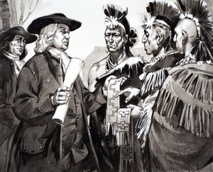 Une nation divisée, illustration tirée de "The Making of America" (La fabrication de l
