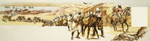 Le général Napier conduit une armée en Éthiopie - Angus McBride