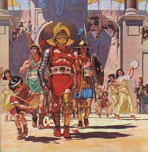 Gladiateur (lithographie couleur)