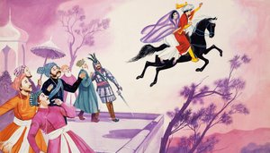 Cheval magique - Angus McBride