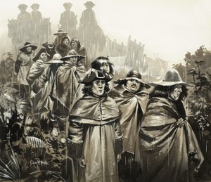 Hommes sous la pluie - Angus McBride