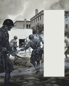 Scène de la Seconde Guerre mondiale