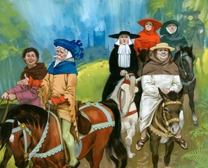 Les pèlerins de Canterbury - Angus McBride