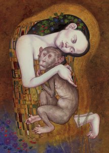 Le Baiser, 2016 - Anita Kunz