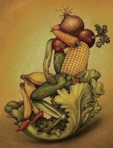 Baiser vegan, 2010 - Anita Kunz